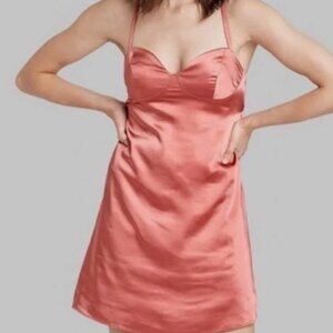 🆕 MINI SALMON PINK DRESS